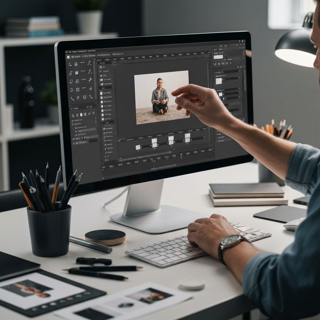 Professional Graphic Design and Image Editing Workflow: From Concept to Output
